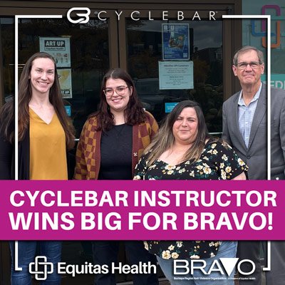 CycleBar Instructor Wins $5,500 for BRAVO!